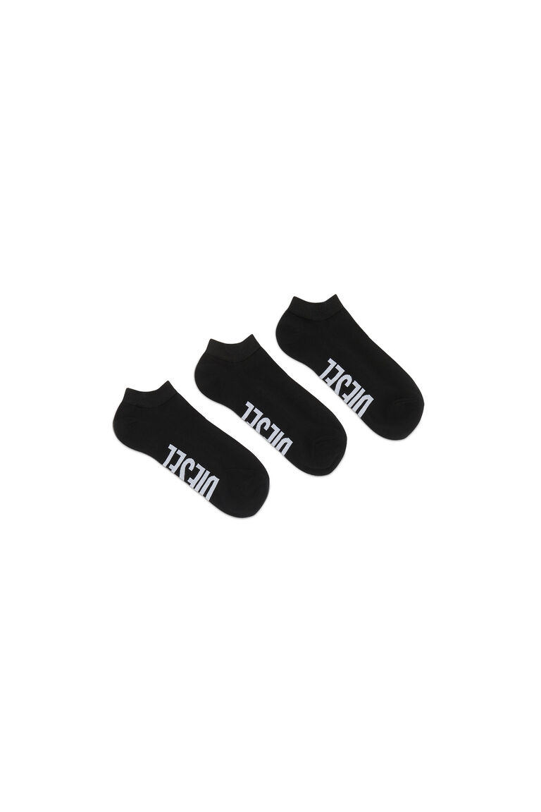 SKM-GOST-THREEPACK Man: Three-pack low-cut logo socks | Diesel 00SI8H0LDAZ