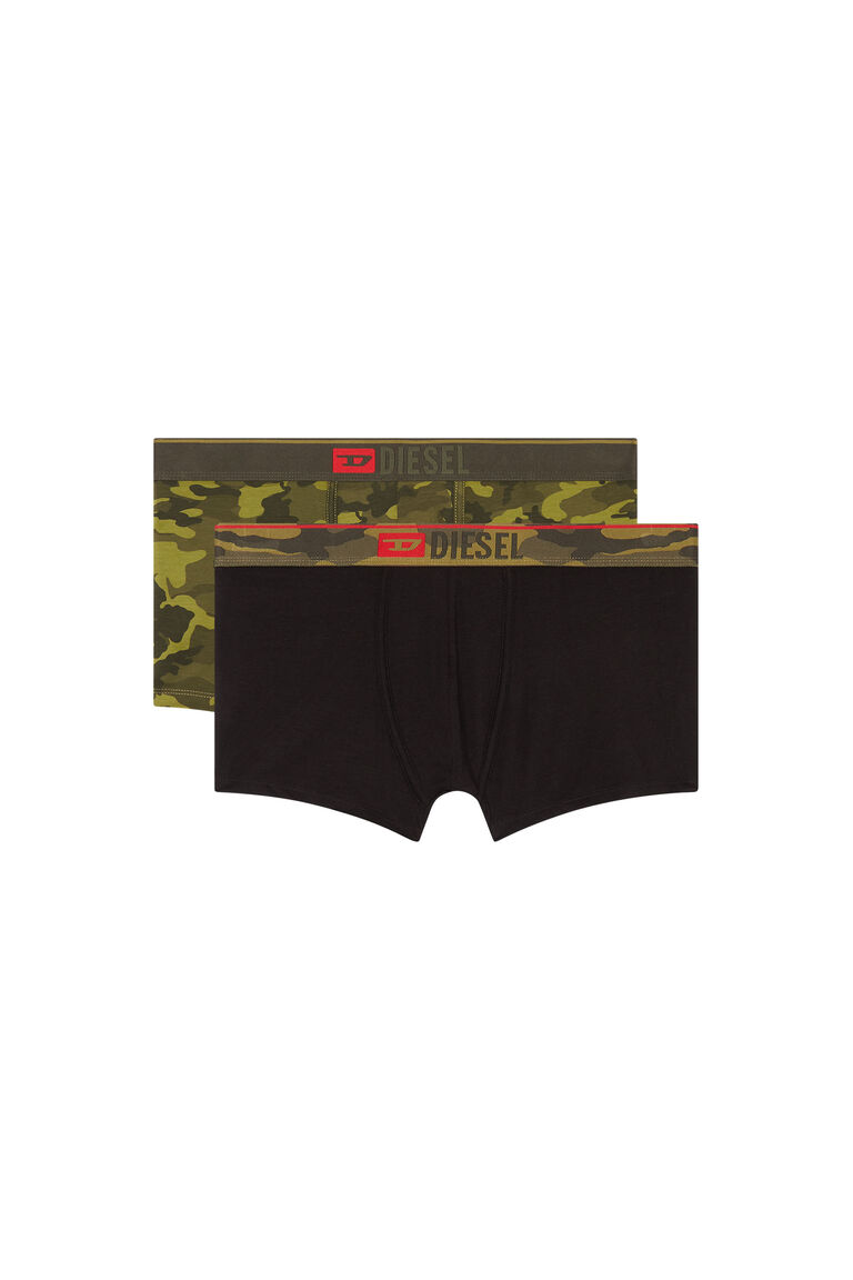 UMBX-DAMIENTWOPACK Man: Pack of boxer briefs with camo print | Diesel 00SMKX0WCAS
