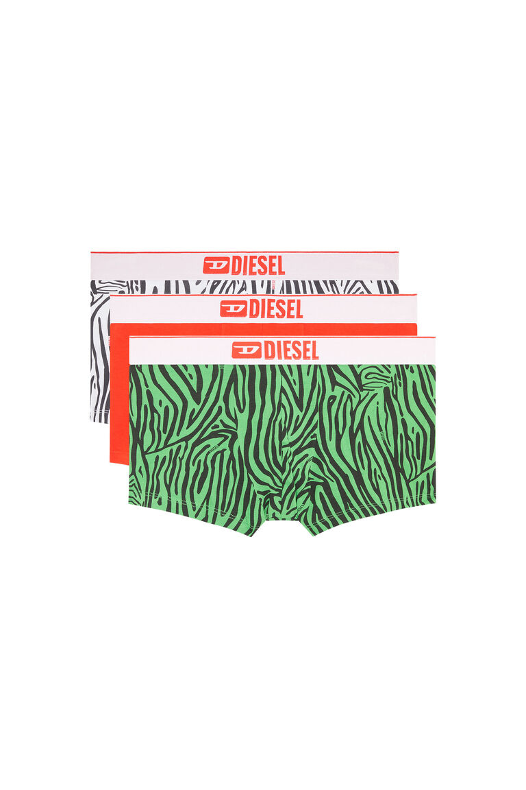 UMBX-DAMIENTHREEPACK Man: Three-pack boxer briefs zebra print | Diesel 00ST3V0GYCZ