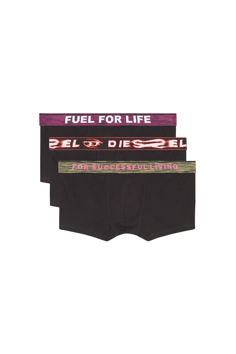 Men's Three-pack mixed logo waist boxer briefs | UMBX-DAMIENTHREEPACK Diesel 00ST3V0WGAG