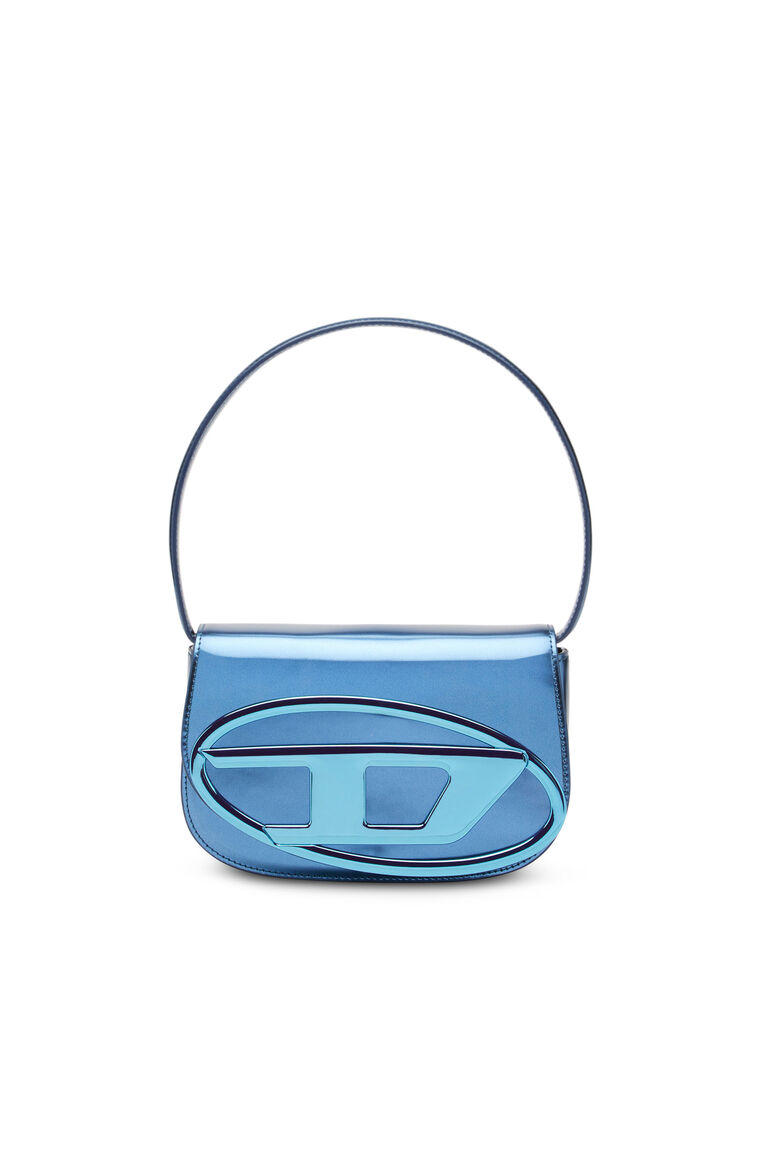 1DR Bag Woman: mirrored shoulder Bag, silver, red & more | Diesel 8051385902245