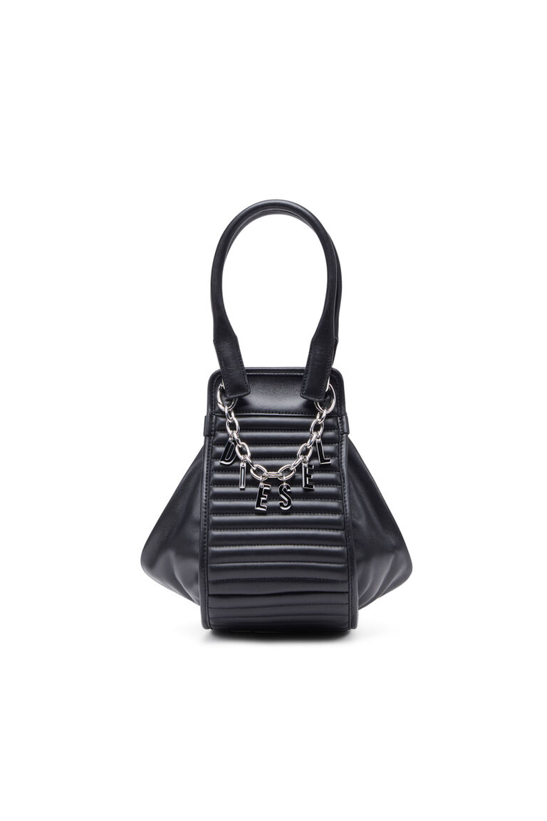 D-VINA-RR S Woman: Slouchy leather tote bag | Diesel 8052105864270