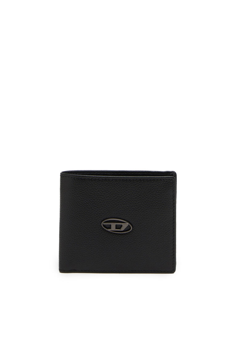 HIRESH S.II Man: Bi-fold wallet in grainy leather | Diesel 8059038348297