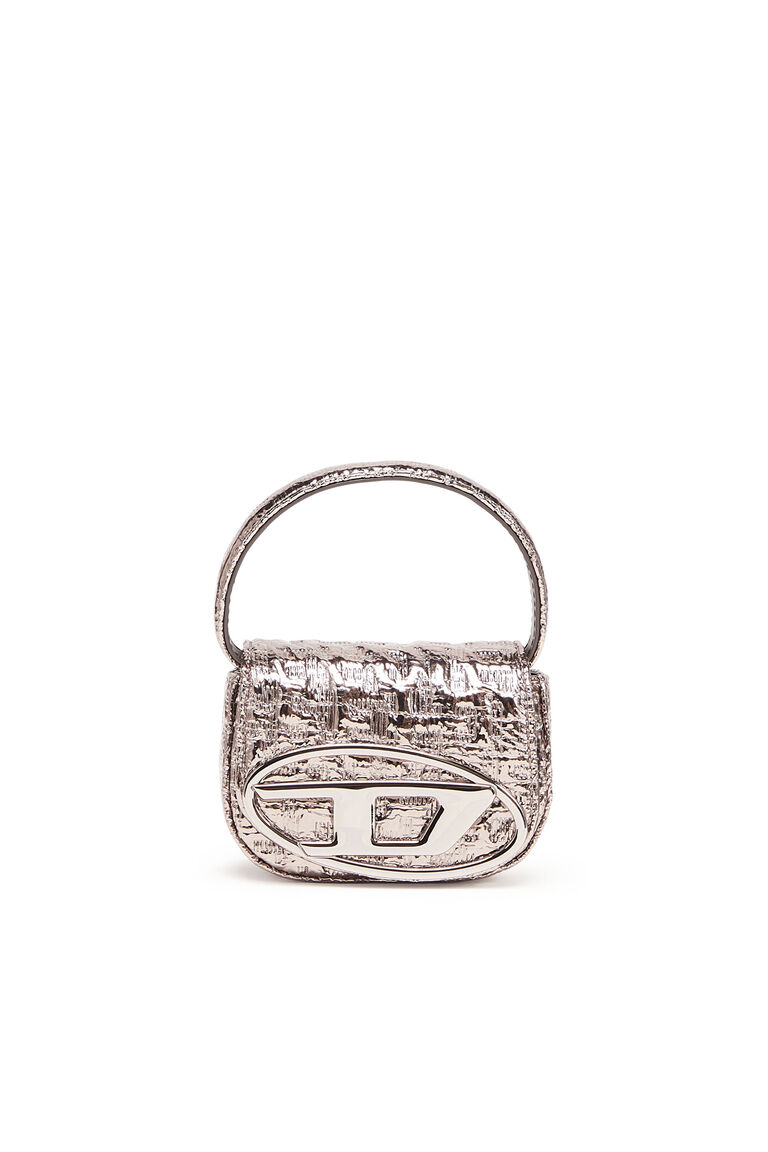 Women's 1DR XS - Iconic mini bag with metallic monogram | 1DR XS Diesel 8059038349232