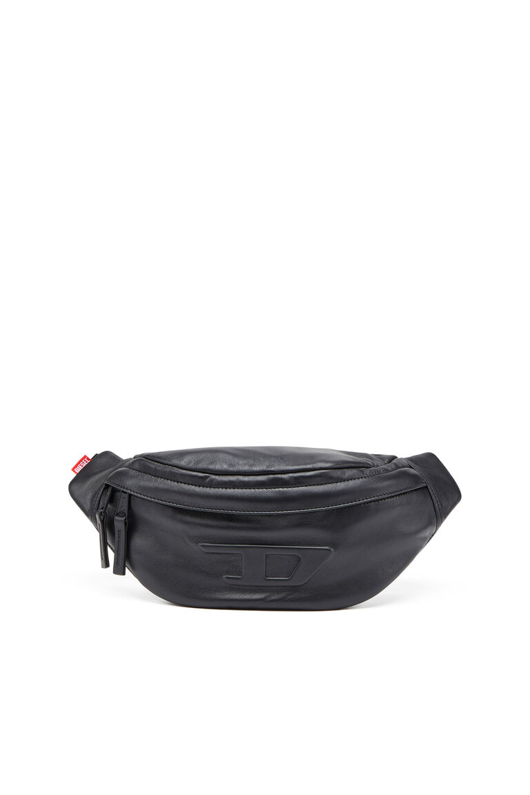 Men's Rave Beltbag - Leather belt bag with embossed D logo | RAVE BELTBAG Diesel 8059038688256
