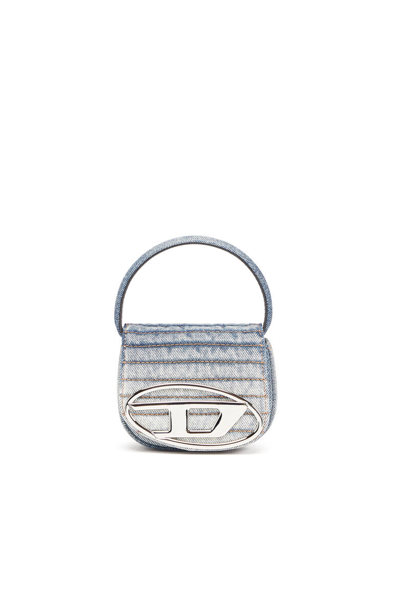 Women's 1DR XS - Iconic mini bag in solarised denim | 1DR XS Diesel 8059038803826