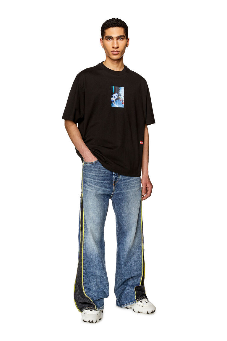 Men's T-shirt with photo prints | T-WASH-L3 Diesel A035890BEAF