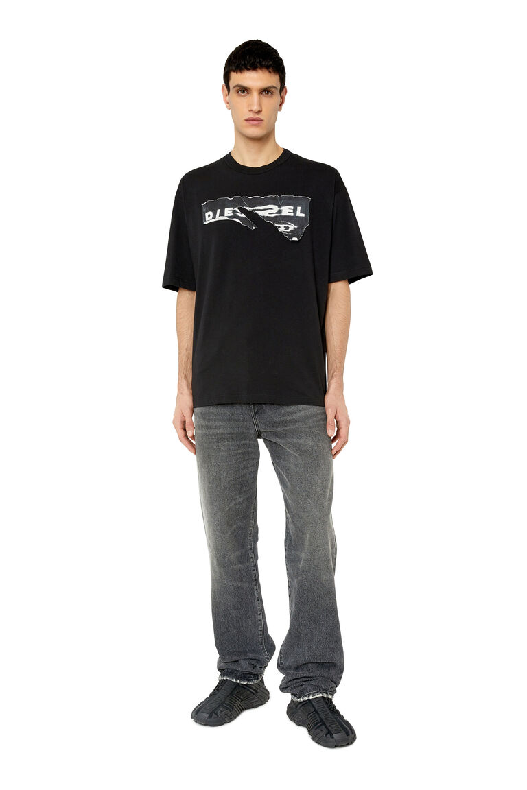 T-WASH-POFF Man: T-shirt with peel-off patches | Diesel A085260JYYF