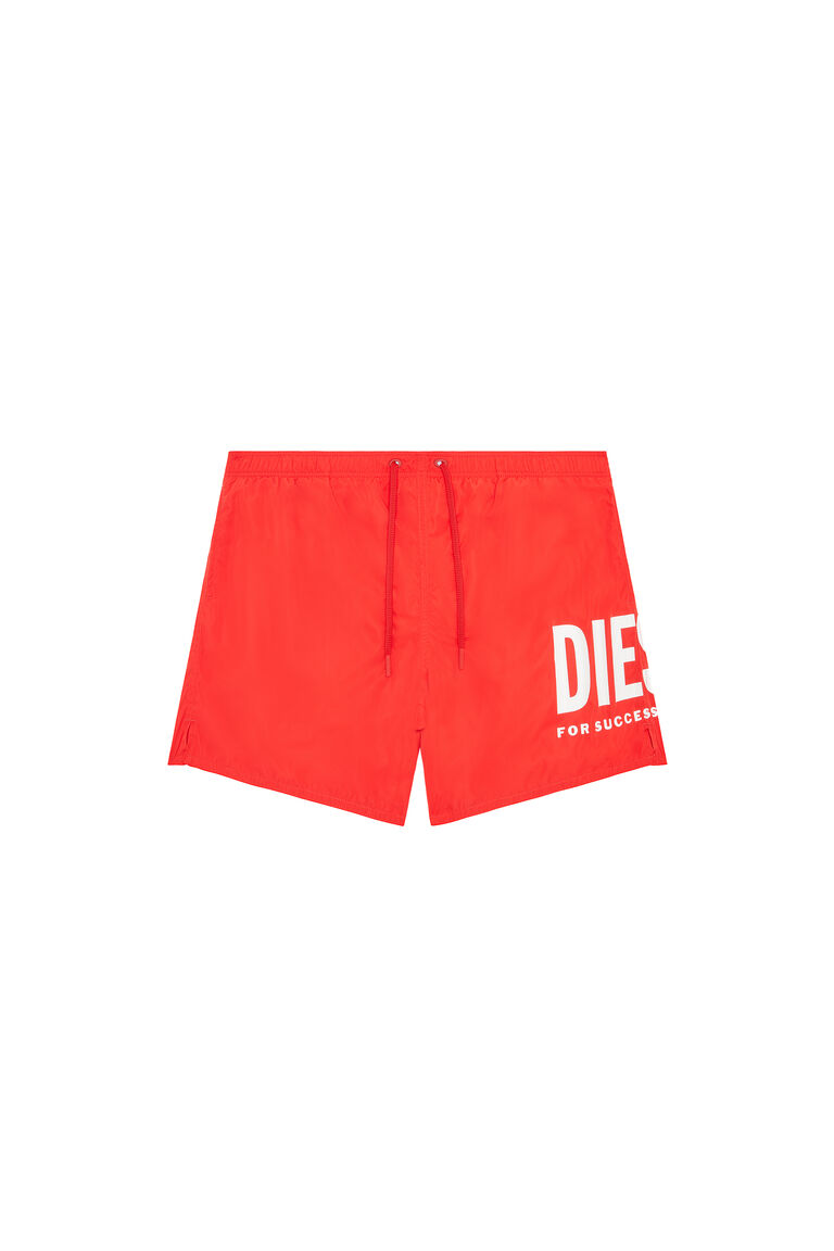 BMBX-NICO Man: Mid-length swim shorts with maxi logo | Diesel A096820WDAP