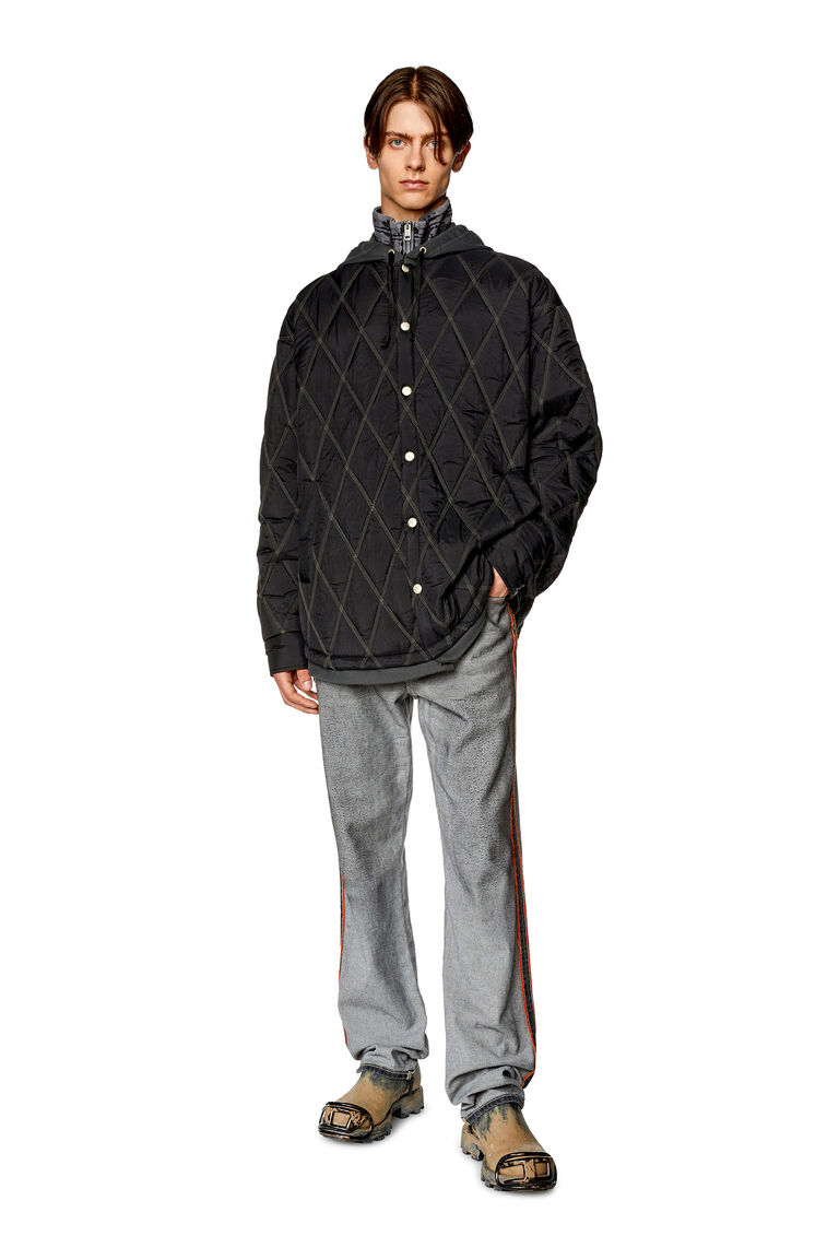 Men's Quilted jacket in quilted nylon | J-ROMEO Diesel A104950KJAF