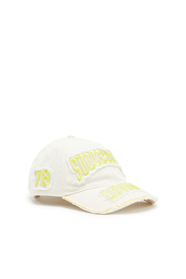 Men's Baseball cap with embroidered patches | C-GUS Diesel A127100WGAP