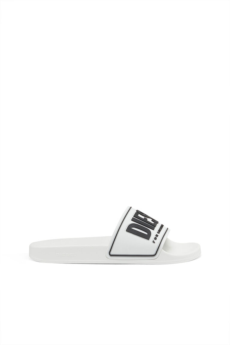 SA-MAYEMI CC W Woman: Rubber slides with embossed logo | Diesel Y02854P4441