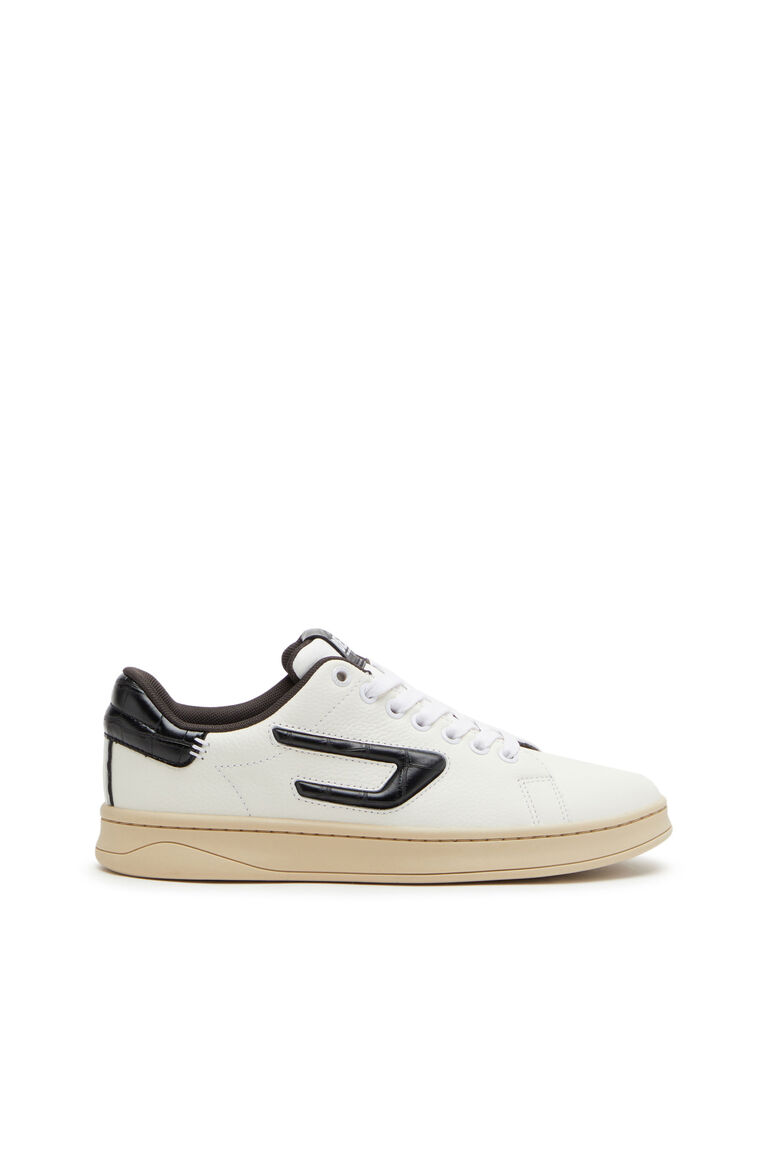 S-ATHENE LOW W Woman: Low-top sneakers in tumbled leather | Diesel Y02870PR087
